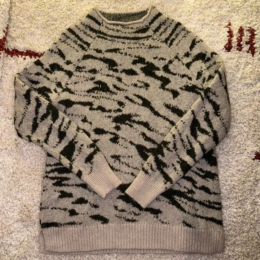 Madewell sweater Thornton mock neck pullover sweater